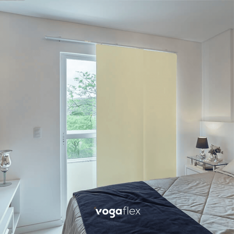 Persiana Painel Blackout Creme - Valor m2